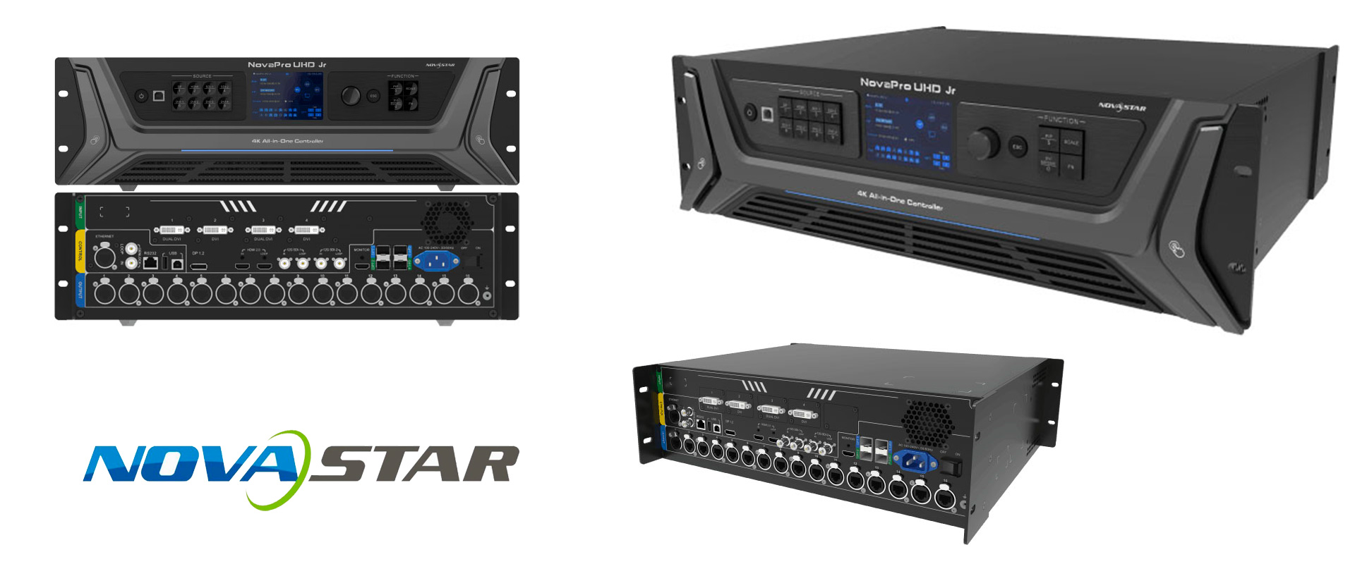 Visuel Nouveau NOVASTAR NovaPro UHD Jr pour NOVELTY 