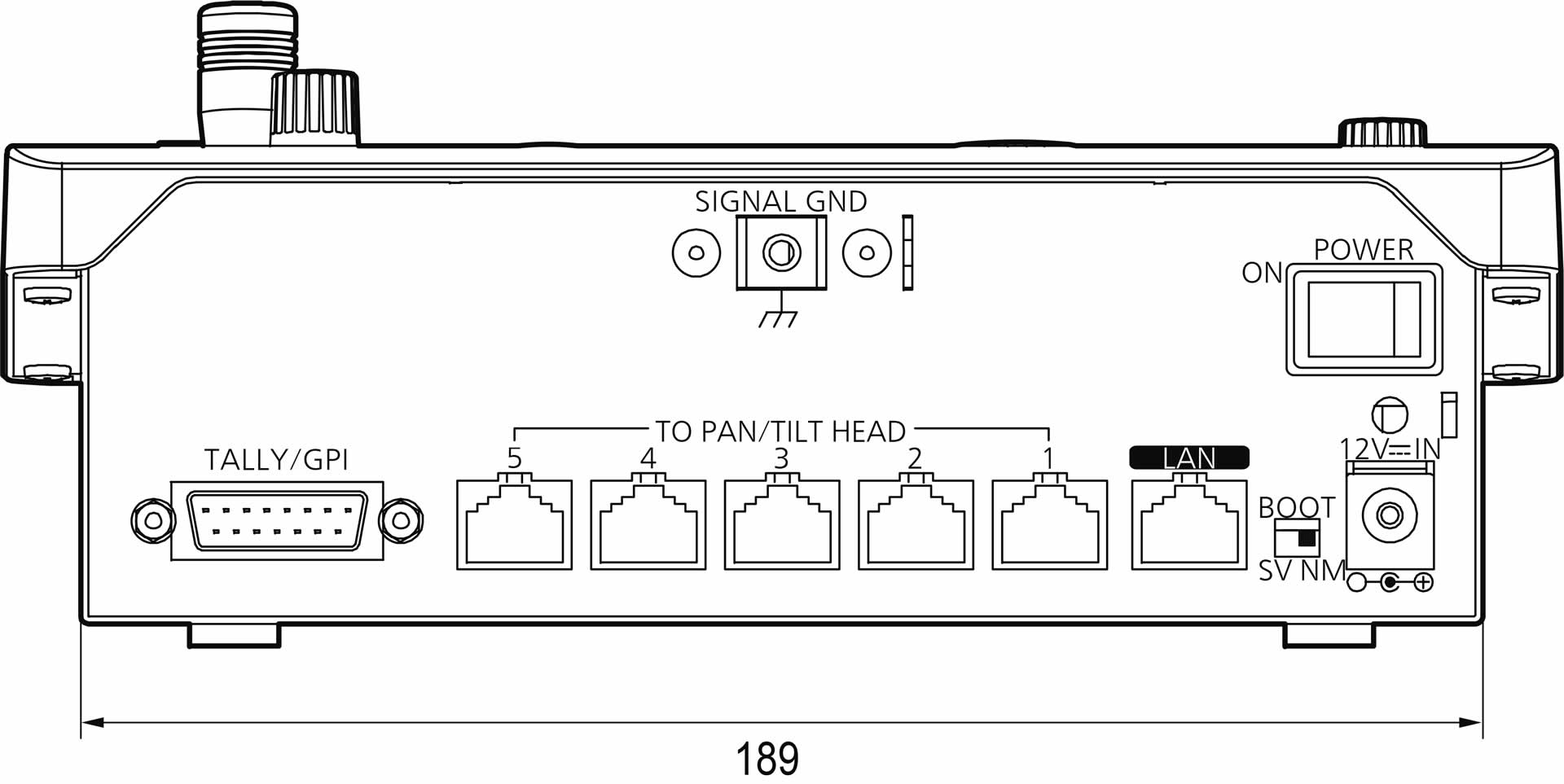 Visuel Fiche complète : PANASONIC AW-RP50