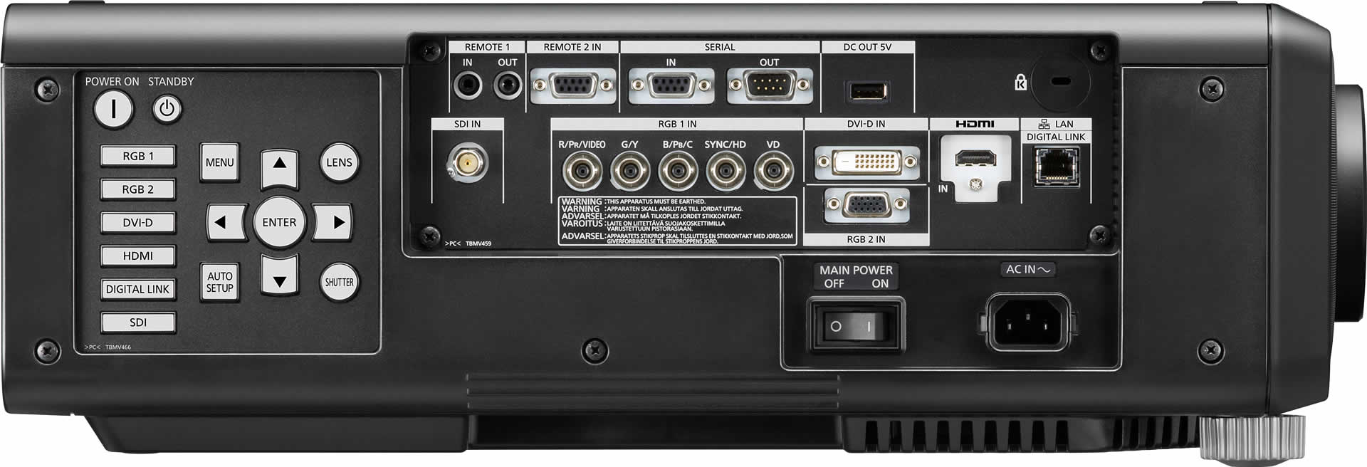 Vidéo Projecteur Panasonic PT-DZ780 - 7000 lumens