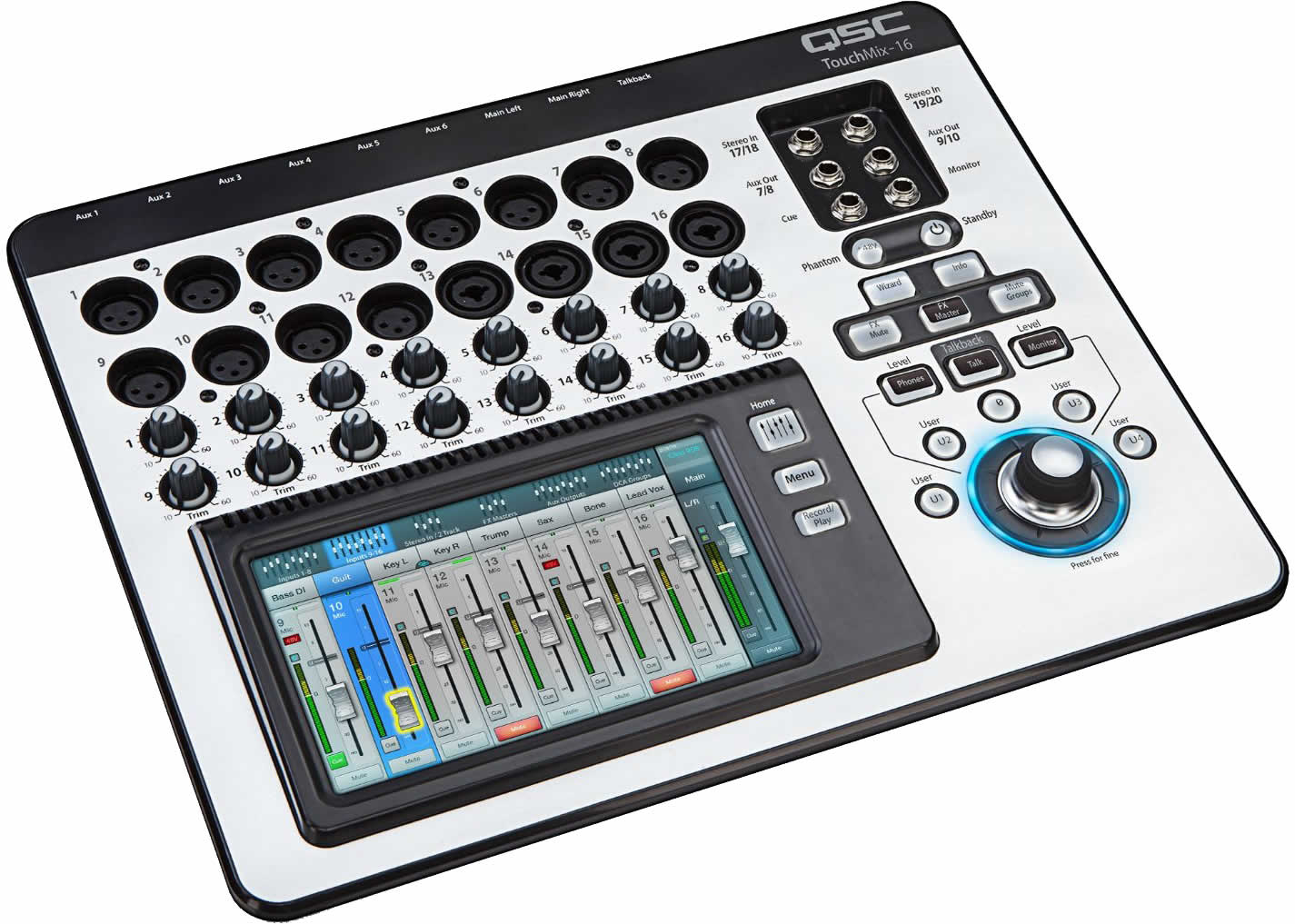 Visuel Fiche complète : QSC TouchMix 16