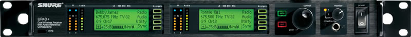 Visuel Fiche complète : SHURE UR4D+ / UR2 x1 (fréq L3E)